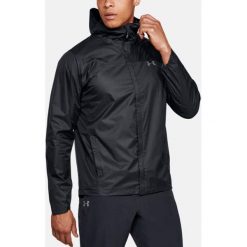 Kurtki sportowe męskie: Under Armour Kurtka męska Bora 2L Lined Shell czarna r. M (1309336 001)