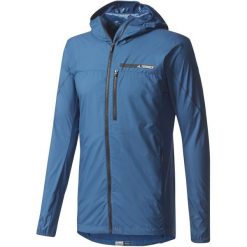 Adidas Ho Softsh Jkt Blue Night 54. Niebieskie kurtki sportowe męskie Adidas, m, bez wzorów, z tkaniny, bez kaptura. Za 465,00 zł.