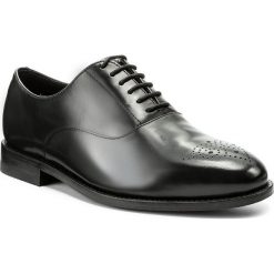 Półbuty CLARKS - Ellis Vincent 261273807 Black Leather. Czarne buty wizytowe męskie marki Clarks, ze skóry. W wyprzedaży za 389,00 zł.