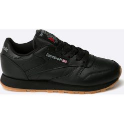 Reebok - Buty Classic. Czarne buty sportowe damskie Reebok, z materiału. Za 329,90 zł.