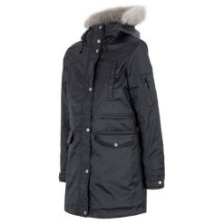 4F Kurtka Damska H4Z17 kud010 Czarny L. Czarne kurtki damskie marki 4f, na zimę, l, z futra, eleganckie, długie. W wyprzedaży za 239,00 zł.