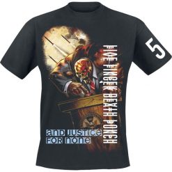 T-shirty męskie: Five Finger Death Punch And justice for none T-Shirt czarny