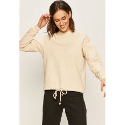 Vero Moda - Bluza. Białe bluzy damskie Vero Moda, s, bez wzorów, z bawełny, bez rękawów, bez kaptura. W wyprzedaży za 69,90 zł.