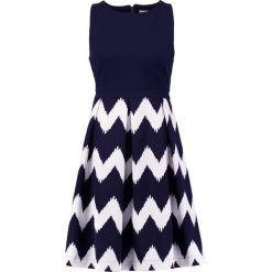Sukienki: Louche LORA ZIGZAG Sukienka letnia navy/white