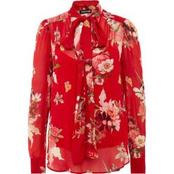 TWINSET CAMICIA Bluzka red garden. Czerwone bluzki asymetryczne Twinset, z materiału. Za 799,00 zł.