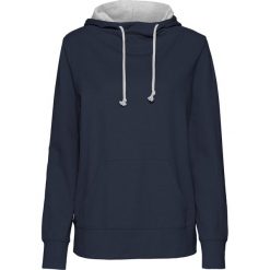 Bluzy damskie: Bluza dresowa bonprix ciemnoniebiesko-jasnoszary melanż