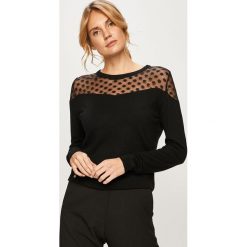 Haily's - Sweter. Czarne swetry damskie Haily's, s, bez wzorów, z wiskozy, z krótkim rękawem, krótkie, bez kaptura. Za 79,90 zł.