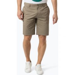Armani Exchange - Spodenki męskie, beżowy. Brązowe spodenki i szorty męskie Armani Exchange, m, bez wzorów, z bawełny, klasyczne, krótkie. Za 199,95 zł.