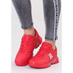 Czerwone Buty Sportowe Down For Life. Czerwone buty sportowe damskie Inny, bez wzorów, sportowe. Za 64,99 zł.