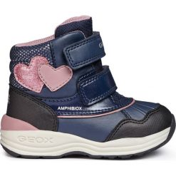 Geox buty zimowe dziewczęce New Gulp 20 niebieskie. Niebieskie buty dziewczęce zimowe Geox. Za 329,00 zł.