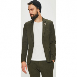 Scotch & Soda - Marynarka. Zielone garnitury męskie Scotch & Soda, m, bez wzorów, z elastanu, klasyczne. W wyprzedaży za 599,90 zł.