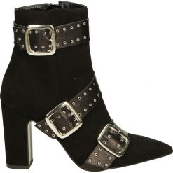 Botki - 01056 CAM NER. Czarne botki damskie skórzane Venezia. Za 399,00 zł.