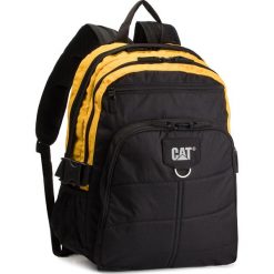Plecak CATERPILLAR - Brent 83435 Black/Yellow 12. Czarne torby męskie skórzane Caterpillar, bez wzorów, z materiału. Za 259,00 zł.