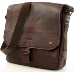 Torby na laptopa: Torba skórzana koniak RUN 2