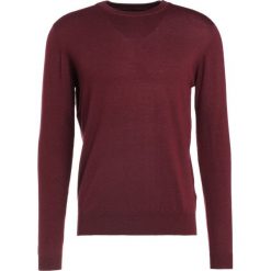 Swetry klasyczne męskie: LAGERFELD Sweter bordeaux