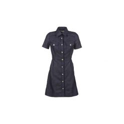 Sukienki krótkie Manoush JEAN. Niebieskie sukienki mini damskie marki Manoush, z krótkim rękawem, krótkie. Za 902,30 zł.