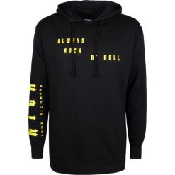 John Richmond Bluza "Elba". Bluzy męskie John Richmond, z aplikacjami, z kontrastowym kołnierzykiem, bez rękawów, bez kaptura. Za 379,00 zł.