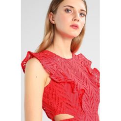 Sukienki hiszpanki: Bardot KIRA FRILL DRESS Sukienka letnia red