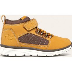 Primigi - Buty dziecięce. Niebieskie trampki chłopięce Primigi, bez wzorów, ze skóry, sportowe, na sznurówki. W wyprzedaży za 159,90 zł.
