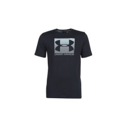 T-shirty z krótkim rękawem Under Armour BOXED SPORTSTYLE. Czarne t-shirty męskie Under Armour, s, bez wzorów, bez kołnierzyka, krótkie. Za 109,00 zł.
