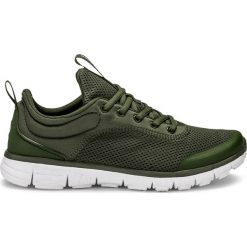 BUTY MĘSKIE SPORTOWE T216 - ZIELONE. Zielone halówki męskie marki Inny. Za 79,00 zł.