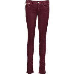 Spodnie sztruksowe "Luz Coin Zip" - Slim fit - w kolorze fioletowym. Fioletowe jeansy damskie Denim Special, l, ze sztruksu. W wyprzedaży za 257,95 zł.