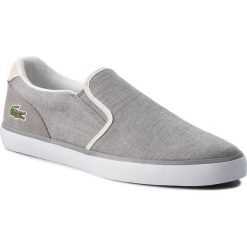 Tenisówki męskie: Tenisówki LACOSTE – Jouer Slip On 218 1 Cam 7-35CAM00506H2 Gry/Nat