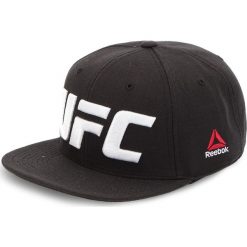 Czapka z daszkiem Reebok - Ufc Flat Peak Cap CZ9904 Black. Czarne czapki męskie Reebok, bez wzorów, z wełny. Za 119,00 zł.