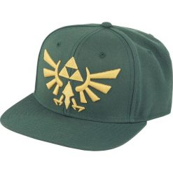 Czapki damskie: The Legend Of Zelda Golden Logo Czapka Snapback ciemnozielony