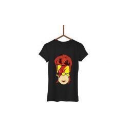 Koszulka Bowie Simpsons Damska. Czarne koszulki damskie marki Failfake, xxl, bez wzorów, bez kołnierzyka. Za 130,00 zł.