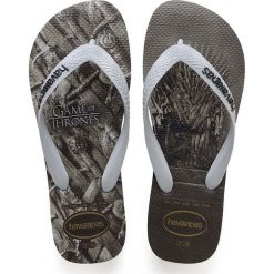 Havaianas - Japonki. Szare klapki damskie Havaianas, bez wzorów, z gumy, bez obcasa, na obcasie. W wyprzedaży za 69,90 zł.