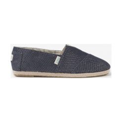 Paez Espadryle Niebieski. Niebieskie espadryle damskie Paez, bez wzorów, ze skóry, bez obcasa. Za 249,95 zł.