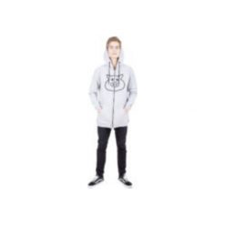 BLUZA Z KAPTUREM EL CLASSICO. Szare bluzy męskie ŚWINIE, xl, z nadrukiem, z elastanu, z kapturem, bez rękawów, z kapturem. Za 249,00 zł.