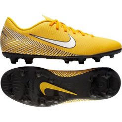 Buty piłkarskie Nike Mercurial Vapor 12 Club Neymar Mg M AO3129-710. Żółte buty sportowe męskie Nike, ze skóry, bez zapięcia, do piłki nożnej. W wyprzedaży za 259,00 zł.