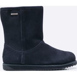 Emu Australia - Botki Paterson Classic Lo. Czarne botki damskie na obcasie EMU Australia, z materiału, na wysokim obcasie. Za 799,90 zł.