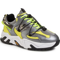 Sneakersy ICEBERG - Racing Soft 20EIU1285A Giallo Fluo. Szare sneakersy męskie Iceberg, bez zapięcia. W wyprzedaży za 1009,00 zł.