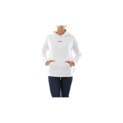 Bluzy Levis 35946 0063 SPORT HOODIE. Białe bluzy sportowe damskie Levi's®, s, bez wzorów, bez rękawów, bez kaptura. Za 262,93 zł.