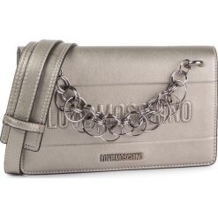 Torebka LOVE MOSCHINO - JC4235PP08KE0906 Fucile. Szare listonoszki damskie Love Moschino, bez wzorów, ze skóry ekologicznej, bez dodatków. W wyprzedaży za 499,00 zł.