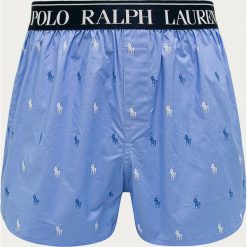 Polo Ralph Lauren - Bokserki. Niebieskie bokserki męskie Polo Ralph Lauren, bez wzorów, z elastanu. W wyprzedaży za 119,90 zł.