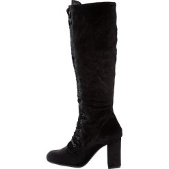 Buty zimowe damskie: Dorothy Perkins KAKE Kozaki sznurowane black