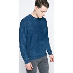 Pepe Jeans - Bluza Robert. Niebieskie bluzy męskie marki Pepe Jeans, xl, bez wzorów, z bawełny, z okrągłym kołnierzem, bez rękawów, bez kaptura. W wyprzedaży za 179,90 zł.