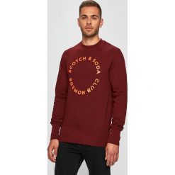 Scotch & Soda - Bluza. Brązowe bluzy męskie Scotch & Soda, xl, z nadrukiem, z bawełny, z okrągłym kołnierzem, bez rękawów, bez kaptura. W wyprzedaży za 269,90 zł.