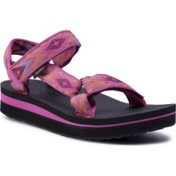 Sandały TEVA - Midform Universal 1090969 Ddff. Różowe sandały damskie Teva, bez wzorów, z tworzywa sztucznego, sportowe, bez obcasa, bez zapięcia, outdoorowe. Za 259,00 zł.