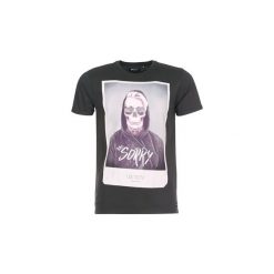 T-shirty z krótkim rękawem Deeluxe JUST. Szare t-shirty męskie marki Deeluxe, s, bez wzorów, bez kołnierzyka, krótkie. Za 71,20 zł.