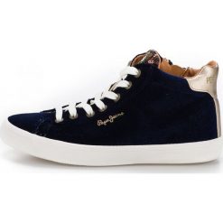 Pepe Jeans Damskie tenisówki PLS30768_aw18 38 ciemny niebiesk. Trampki i tenisówki damskie Pepe Jeans, bez wzorów, z jeansu, bez zapięcia. W wyprzedaży za 273,00 zł.