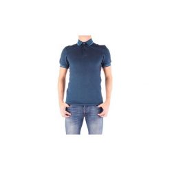 Koszulki polo z krótkim rękawem Fred Perry M3600. Niebieskie koszulki męskie Fred Perry, s, bez wzorów, z krótkim rękawem. Za 398,53 zł.