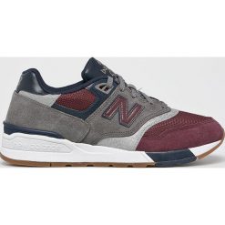 New Balance - Buty ML597BGN. Szare halówki męskie New Balance, z gumy, na sznurówki. Za 399,90 zł.