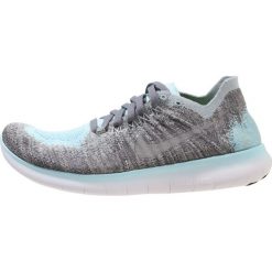 Nike Performance FREE RUN FLYKNIT 2 Obuwie do biegania neutralne metallic silver/reflective silver/cool grey/dark grey/glacier ice. Niebieskie buty do biegania damskie Nike Performance, z materiału. W wyprzedaży za 375,20 zł.