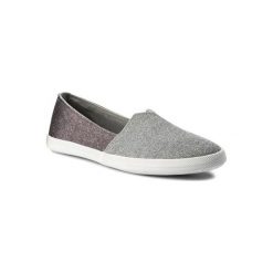 NYLON RED WS17029-1 Srebrny. Szare trampki i tenisówki damskie Nylon Red, bez wzorów, z nylonu, bez zapięcia. Za 59,99 zł.