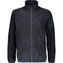 Kurtka polarowa w kolorze antracytowym. Szare bluzy męskie CMP Men, m, bez wzorów, z dzianiny, bez kaptura. W wyprzedaży za 128,95 zł.
